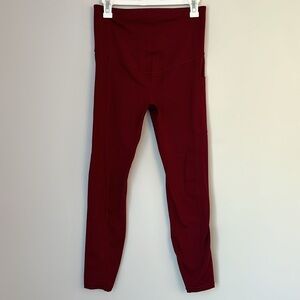 GapFit Maternity Red Workout Legging Size XS